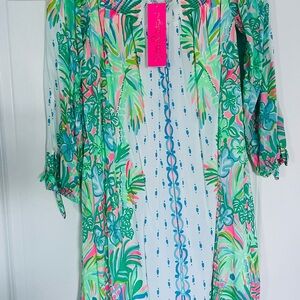 Lilly Pulitzer Colorful Off-Shoulder Dress